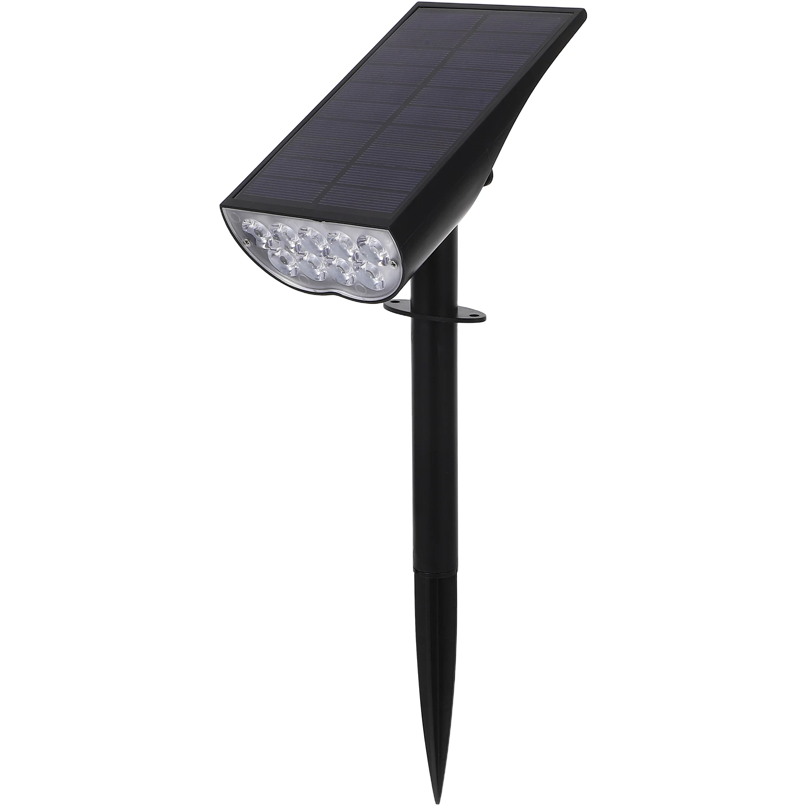

Solar Lawn Lights Outdoor Yard Spotlight Black Flood Powered L scape Waterproof Uplights Tree Garden Atmosphere Brightness