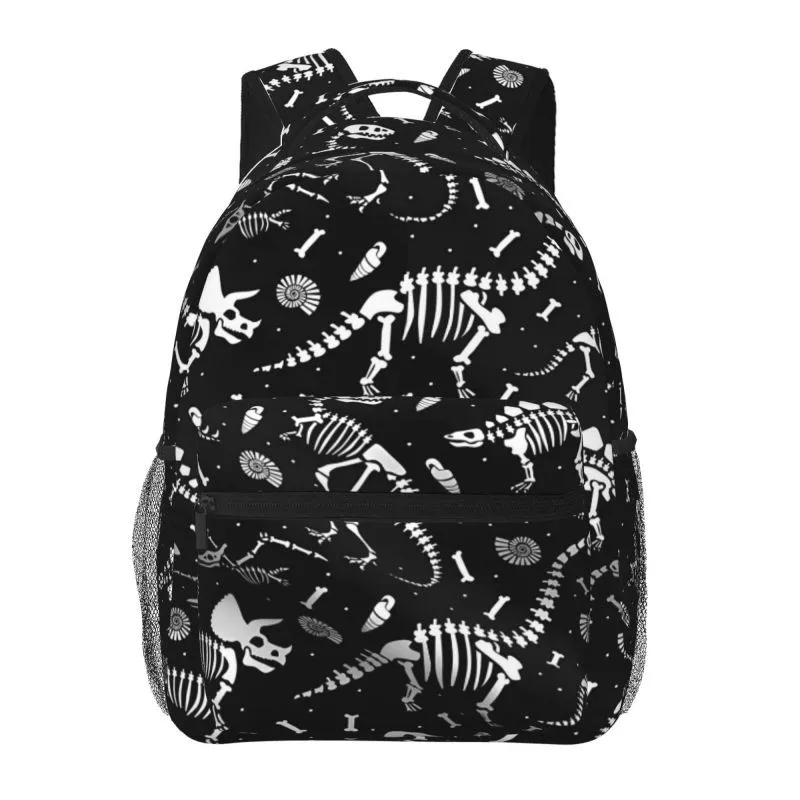 Dinosaur Bones Backpacks For Boy/Girls Children Best Gifts 3D Cartoon Laptop Bags Teenage Schoolbag Outdoor Leisure