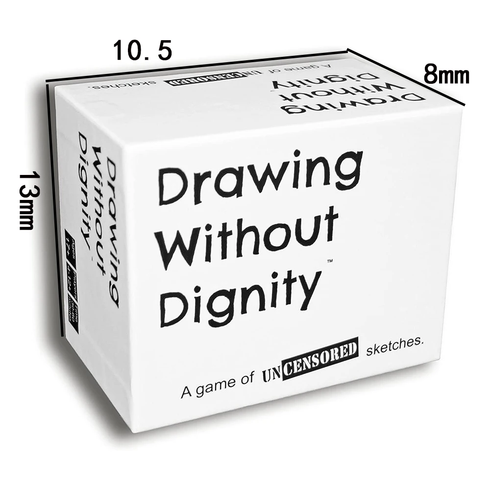 Drawing Without Dignity - Award Winning Adult Party Game of Uncensored Sketches board game