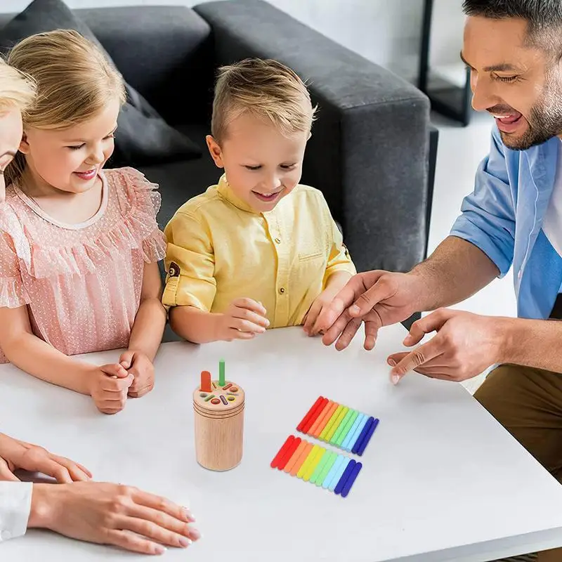 Juguetes de clasificación de formas de Color para niños pequeños, actividades de aprendizaje de Color preescolar, juegos a juego de desarrollo de Motor fino para niñas y niños