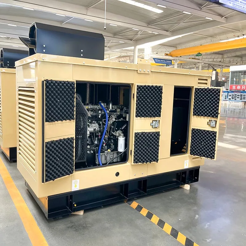 

Efficient 50kva 40kw 60kva Multi-Power Range Water Cooling 1500RPM Factory Farm Irrigation System Silent Diesel Generator