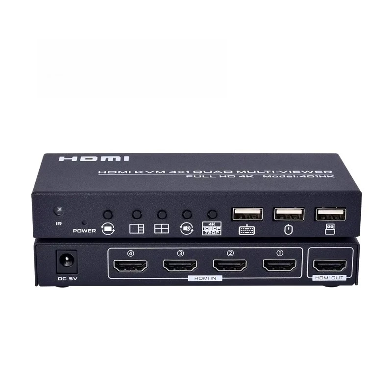 

Direct Manufacturer Mutil-viwer 3840*2160/30Hz Black Hdmi Switch Splitter 4K 30Hz Hdmi Splitter