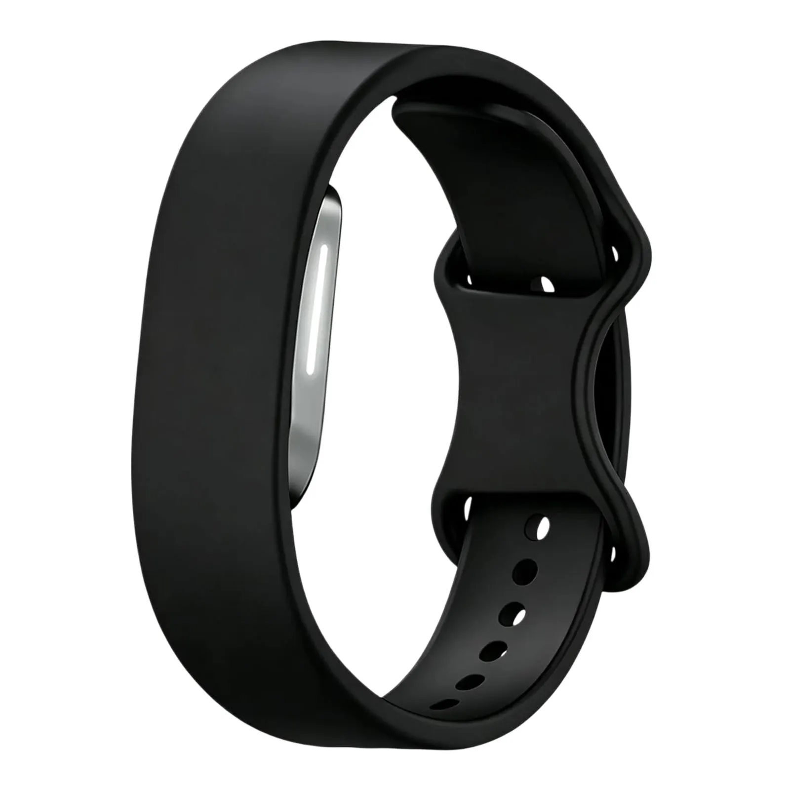 Smooth Silicone Watch Strap for Hume Band 2.0 Soft Breathable Adjustable Sport Replacement Wristband Sweat-Resistant