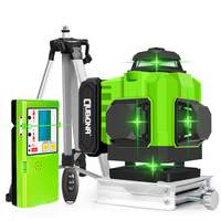 CLUBIONA Laser Level Green or Red Lines Laser Beam 360 Self Leveling Laser Level With Level accessories