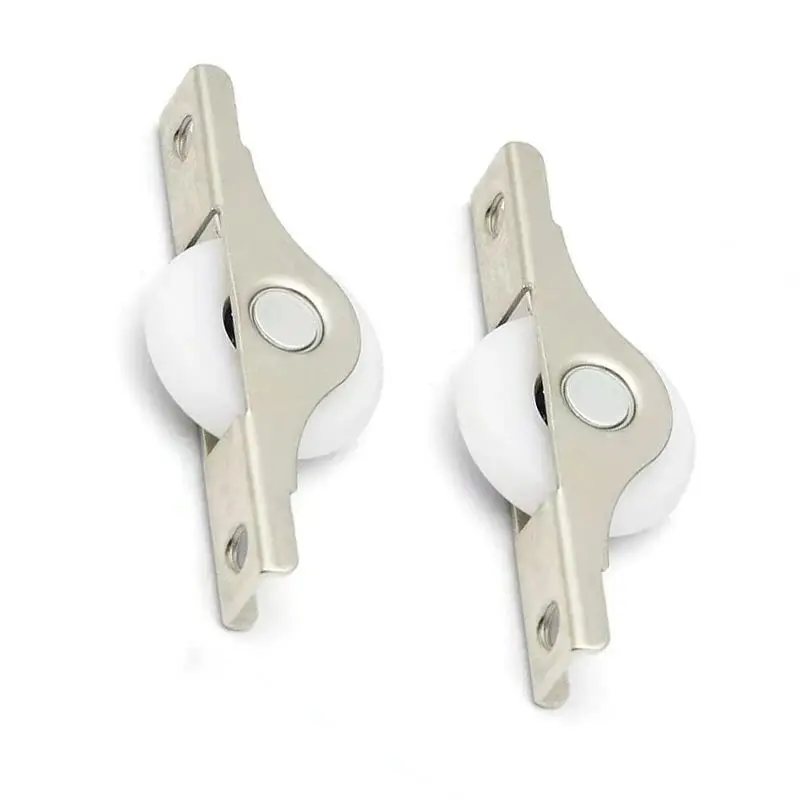 

Brand New 10PCS Sliding Door Rollers Cabinet Nylon Wheel Pulley Wardrobe Cupboard Window Furniture Hardware