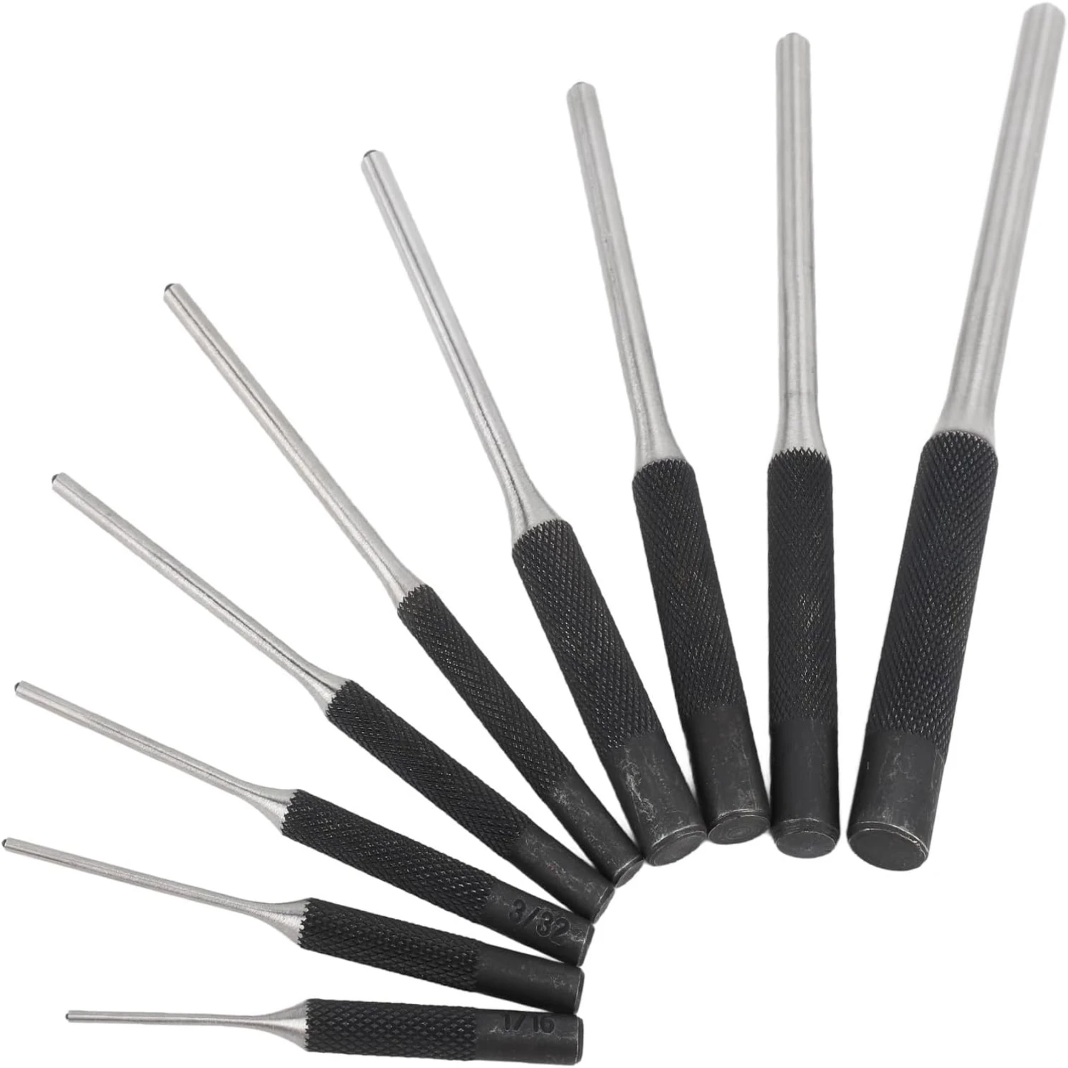 

Ideal for professionals and enthusiasts, this high-quality and stylish 9pcs steel pin set in a red pouch is a reliable and durab