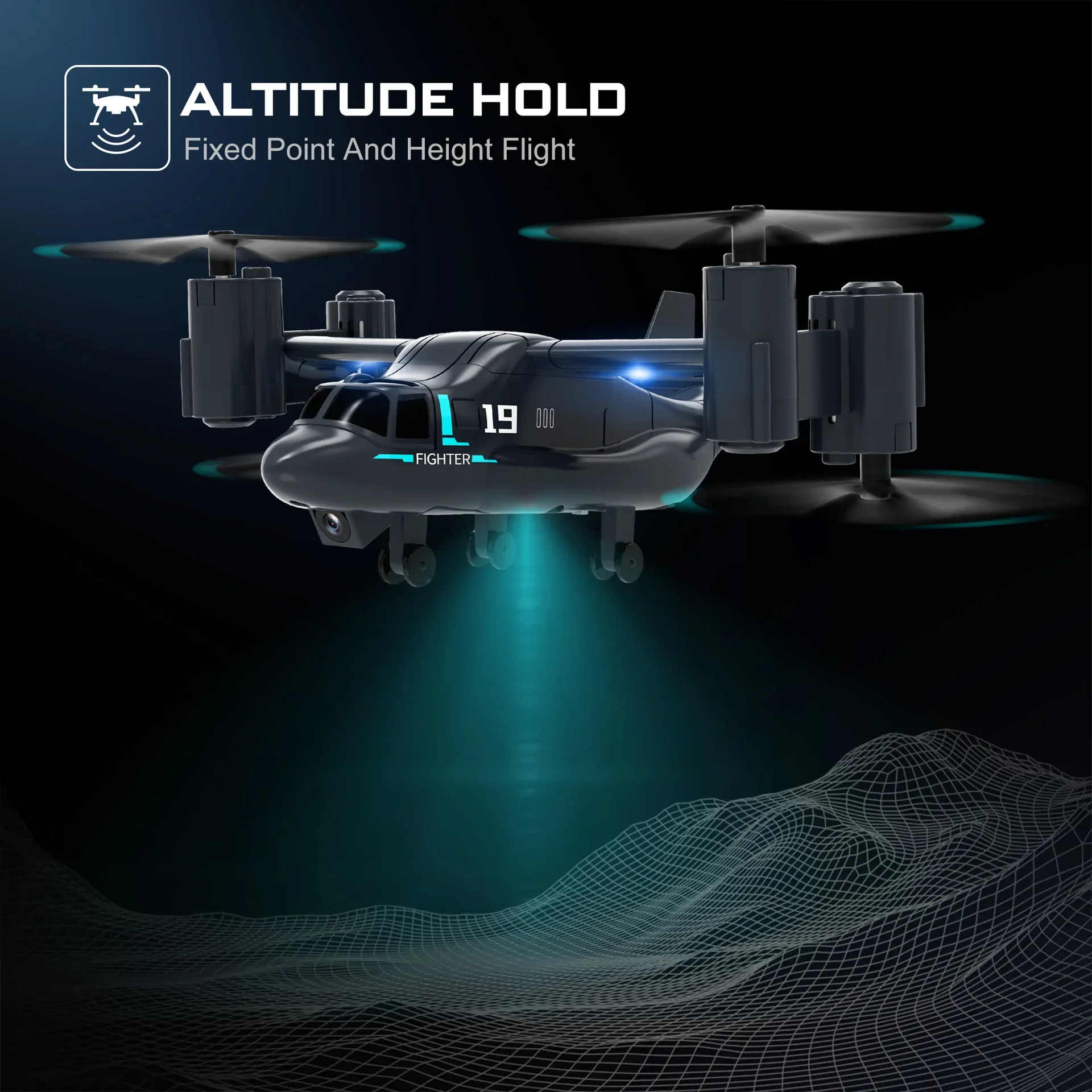 LM19 Rc Dron Wifi Fpv 드론 헬리콥터 카메라 드론 480P Quadcopter 원격 제어 육지 공기 모델 Rc 비행기 최소 Ufo 비행기 장난감