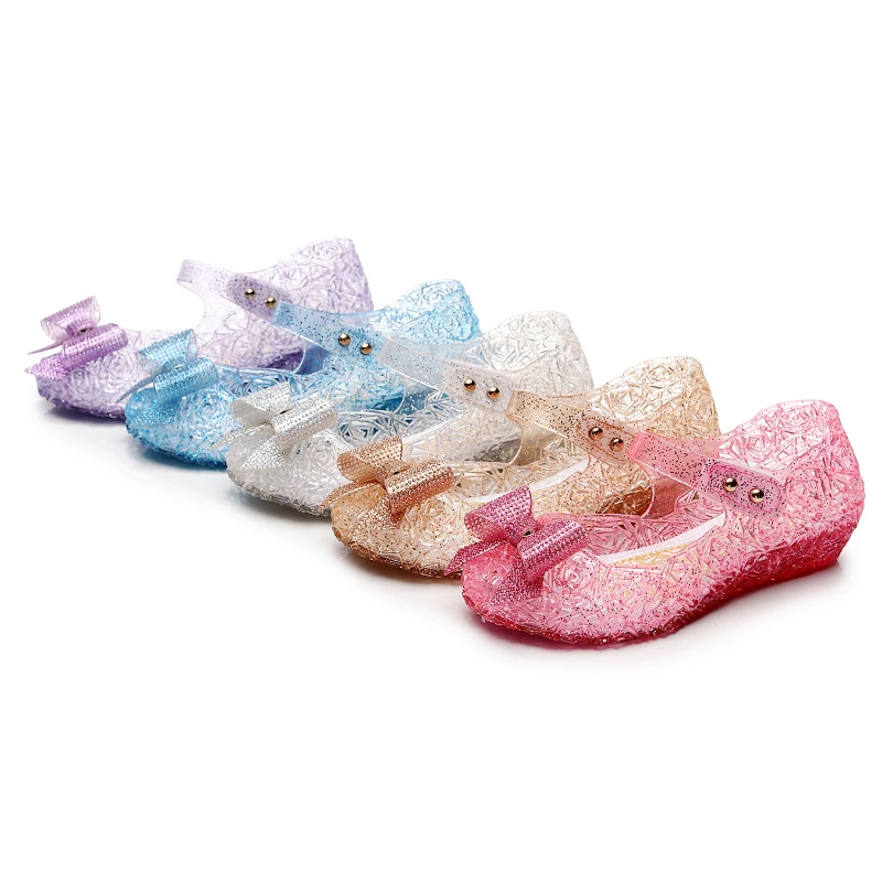 

Girls' Sandals Fashion Summer New Children's Shoes Girl Princess Shoe Soft Soled Anti Slip Kids Sandals Versatile Bow Baby Shoes