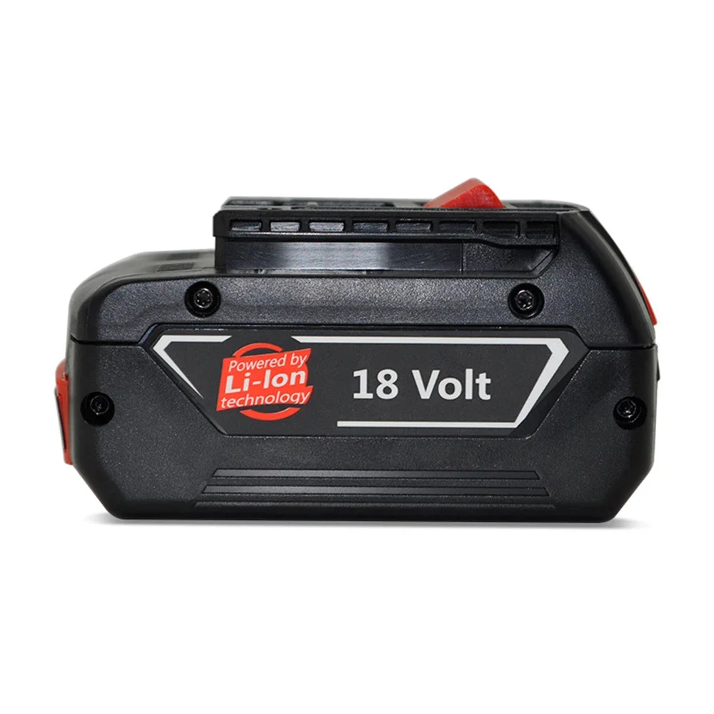 for Bosch 18V Power Tool Battery BAT618 Cordless Hand Drill Battery 6.0Ah BAT609 BAT609G BAT618G BAT610 BAT614 + 1 charger