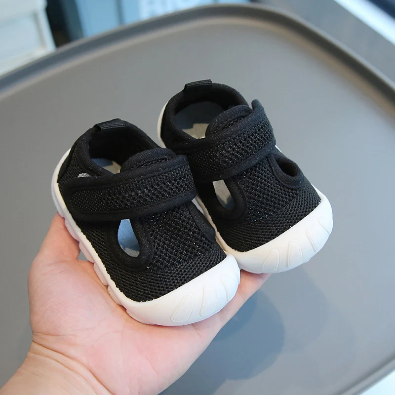 Toddler Boys Girls Mesh Breathable Summer Sandals Non-Skid Baby Shoes 0-3Y Unisex Kids lightweight First Shoes Pre walkers