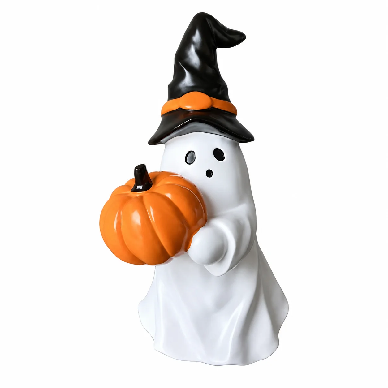 ハロウィンパーティー用ゴーストフィギュア、面白い樹脂製像、耐候性のある卓上・庭の装飾、屋内・屋外の庭園展示用