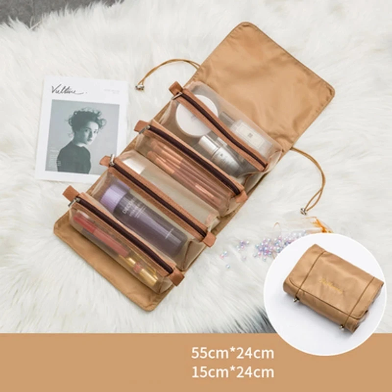 Splitable Makeup Bag Travel Toiletry Bag Travel Makeup Bag Multi-Functional Portable Travel Storage Bag