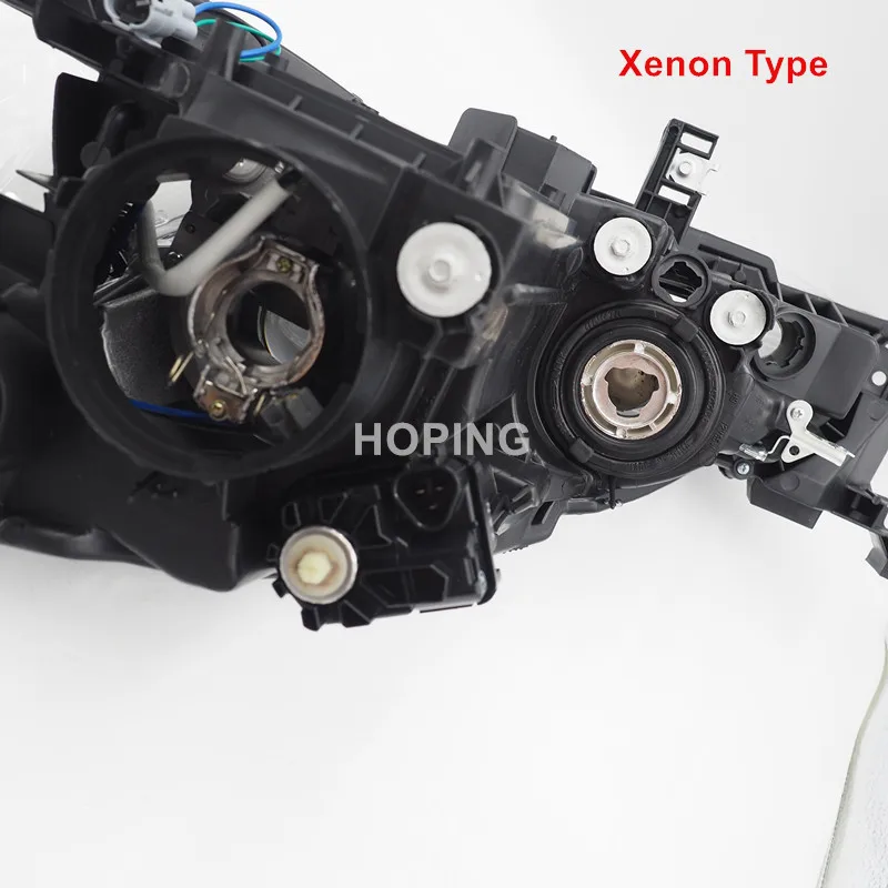 Hoping 2PCS Front Headlight Headlamp For Mazda 6 GH 2007-2013 Front Driving Head Light Halogen or Xenon No Bulbs Left Right