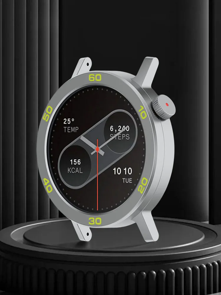 CMF Watch Pro 2スマートウォッチ用メタルベゼルリング、メタルプロテクター、ウォッチケース、ストラップカバー、強化ガラスフィルム、ウォッチベゼルシェル