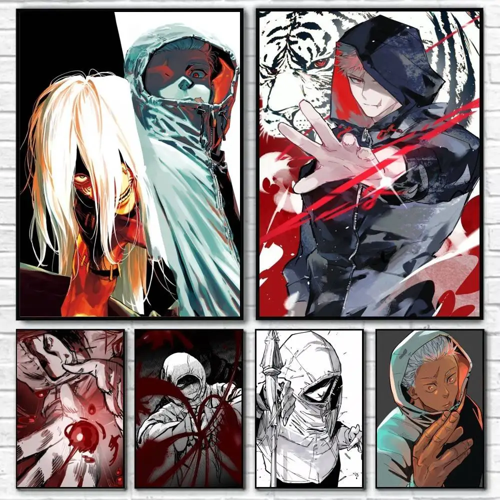 Jujutsu kaisen 3 Yuji Itadori Manga  Anime Character Poster HD Print Wall Art Home Decor