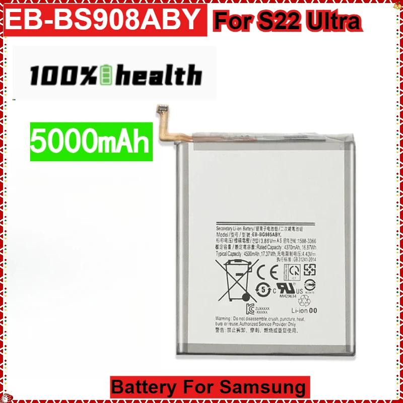 

New Battery For Samsung Galaxy S20 S21 S22 S23 S24 FE 5G Plus Ultra
