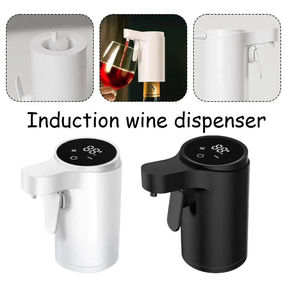

2025 New Portable Mini Automatic Wine Decanter Electric and Aerator Charging Distribution Dispenser Wine and R5Z4