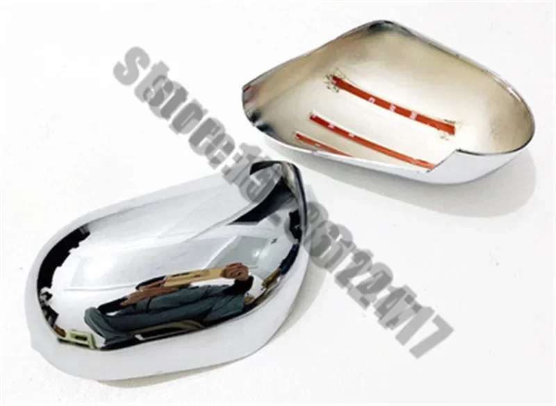 For Nissan Livna LIVINA 2007-2019 ABS Chrome Car Side Door Rearview Mirrors Cover Trim Car Styling Decoration Beautiful