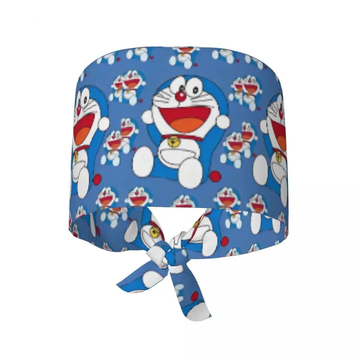 Nurse Hats Doraemons Work Scrub Cap Trendy Medical Cap For Unisex Women Bandage Tie Back Custom DIY Working Cap