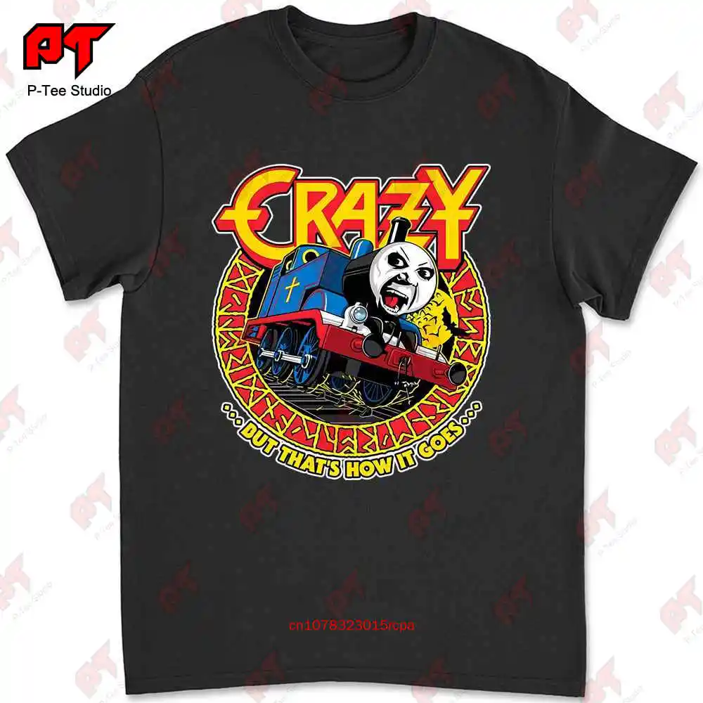 قميص محاكاة ساخرة Ozzy X Tomas للقطار المجنون ، العديد من الخيارات ، DS87