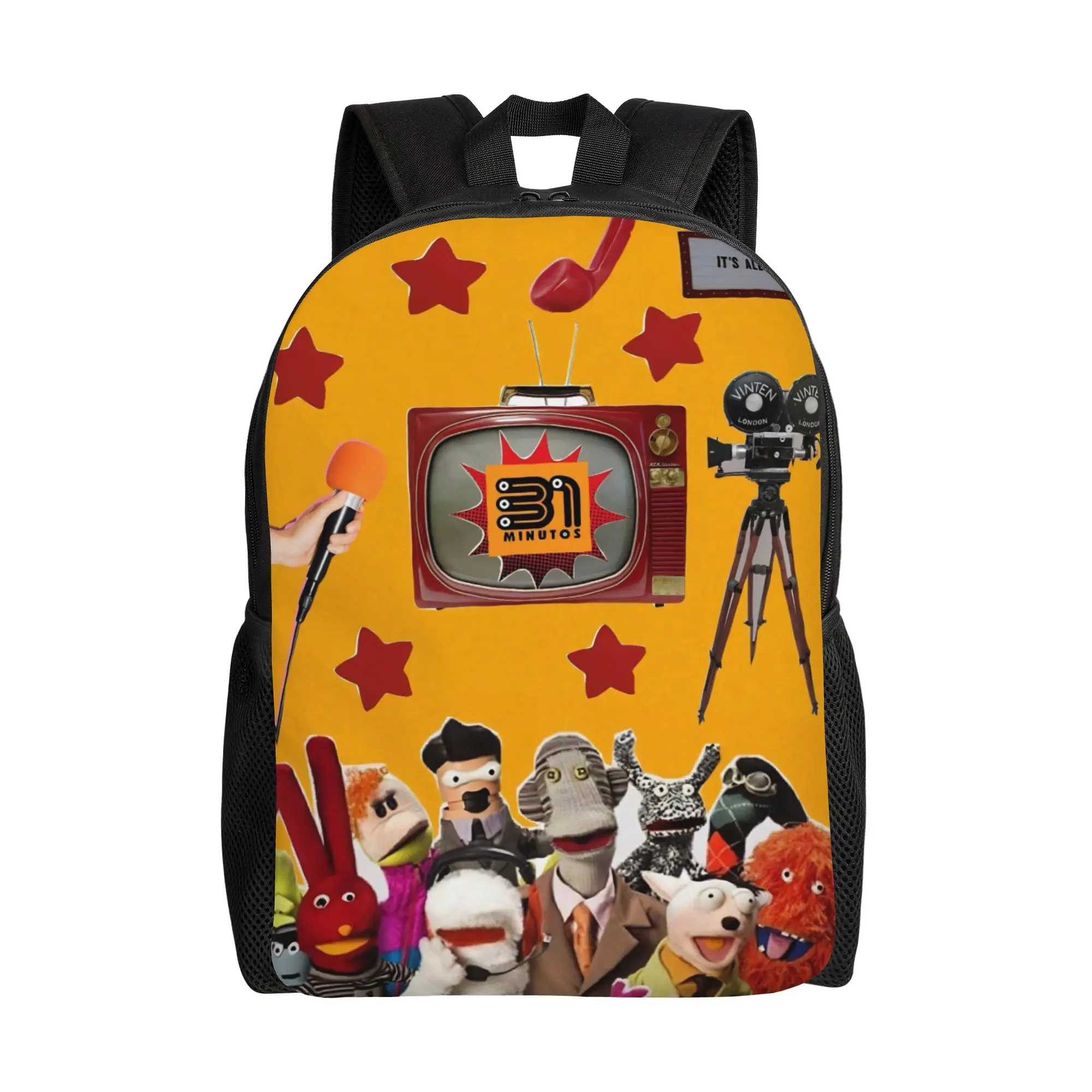 

Рюкзак 31 Minutos Classical для активного отдыха, учебы и бизнеса, 31 Minutes Chilean Comedy Daypack, унисекс, для ноутбука, сумка через плечо