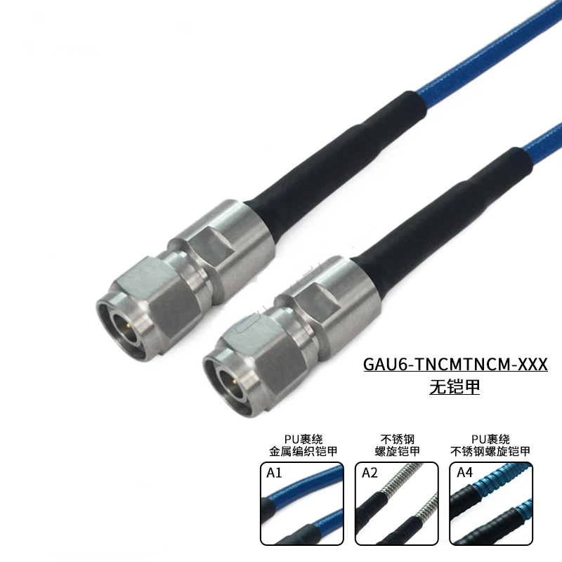 TNC Male TNC Male Test Cable Matching Cable GT210P 18G Armored GAU6