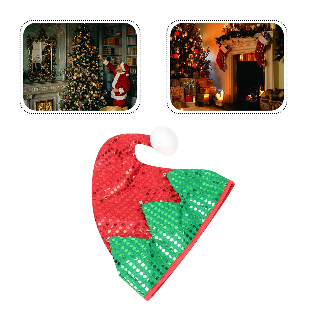 Christmas Cosplay Headdress Costume Prop Party Headwear Hats for Adults Costumes Kids