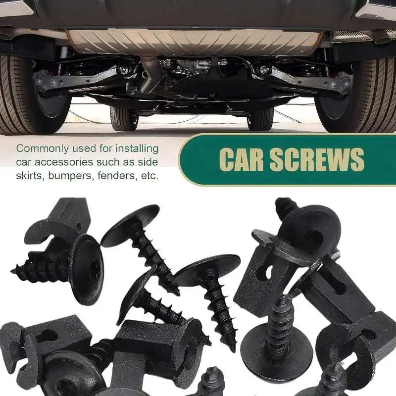 

20pcs Engine Cover Undertray Splashguard Wheel Arch Torx Screw Fastener Clips For VW Audi A1 A3 A4L Q3 Q5 Q7 N90974701