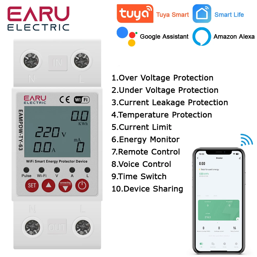 Tuya Wifi Smart Ene…