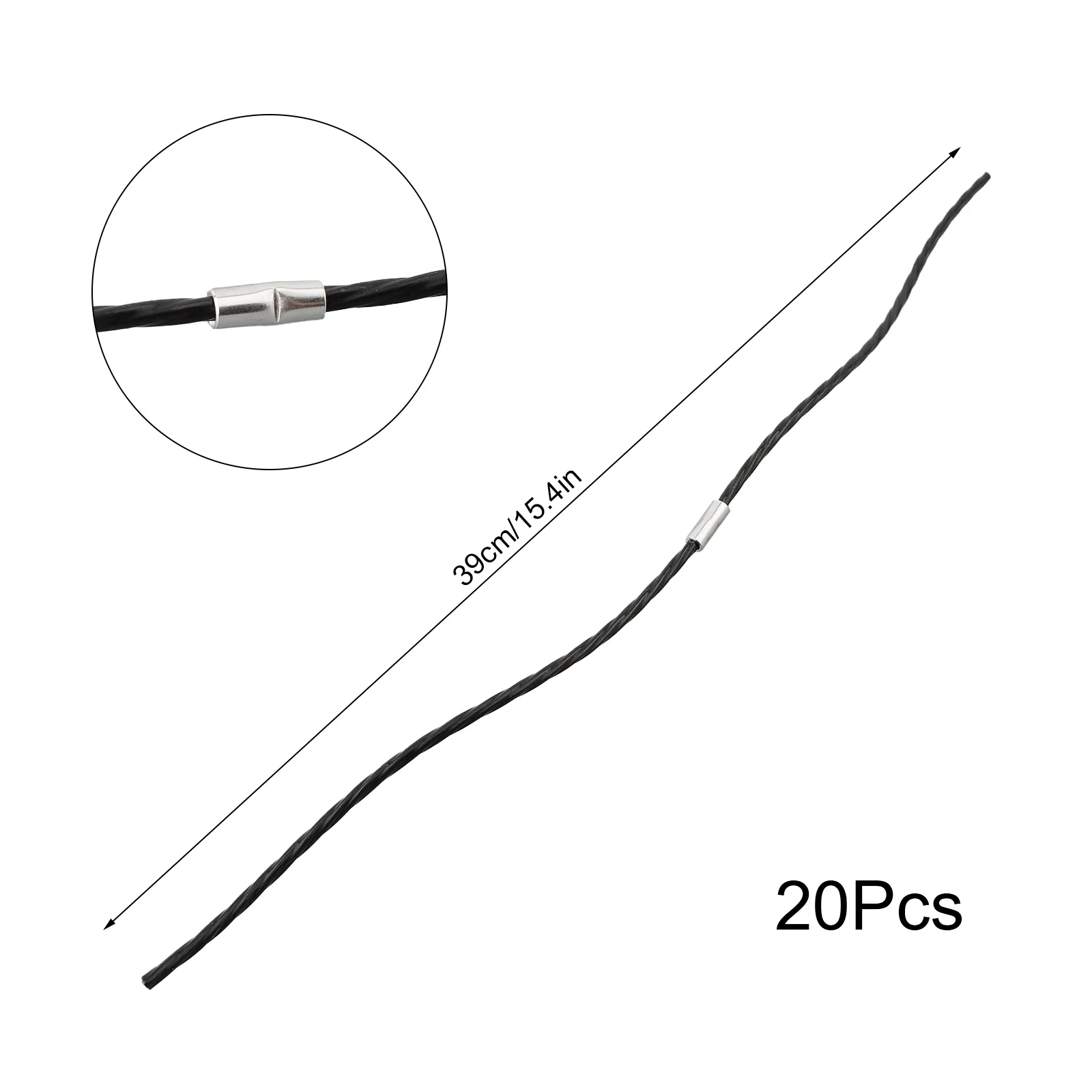 

20 pcs Trimmer Line for Bosch For AFS 23 to 37 Fits F016800431 F016F04841 39cm Nylon Replacement Line for Brush Cutters