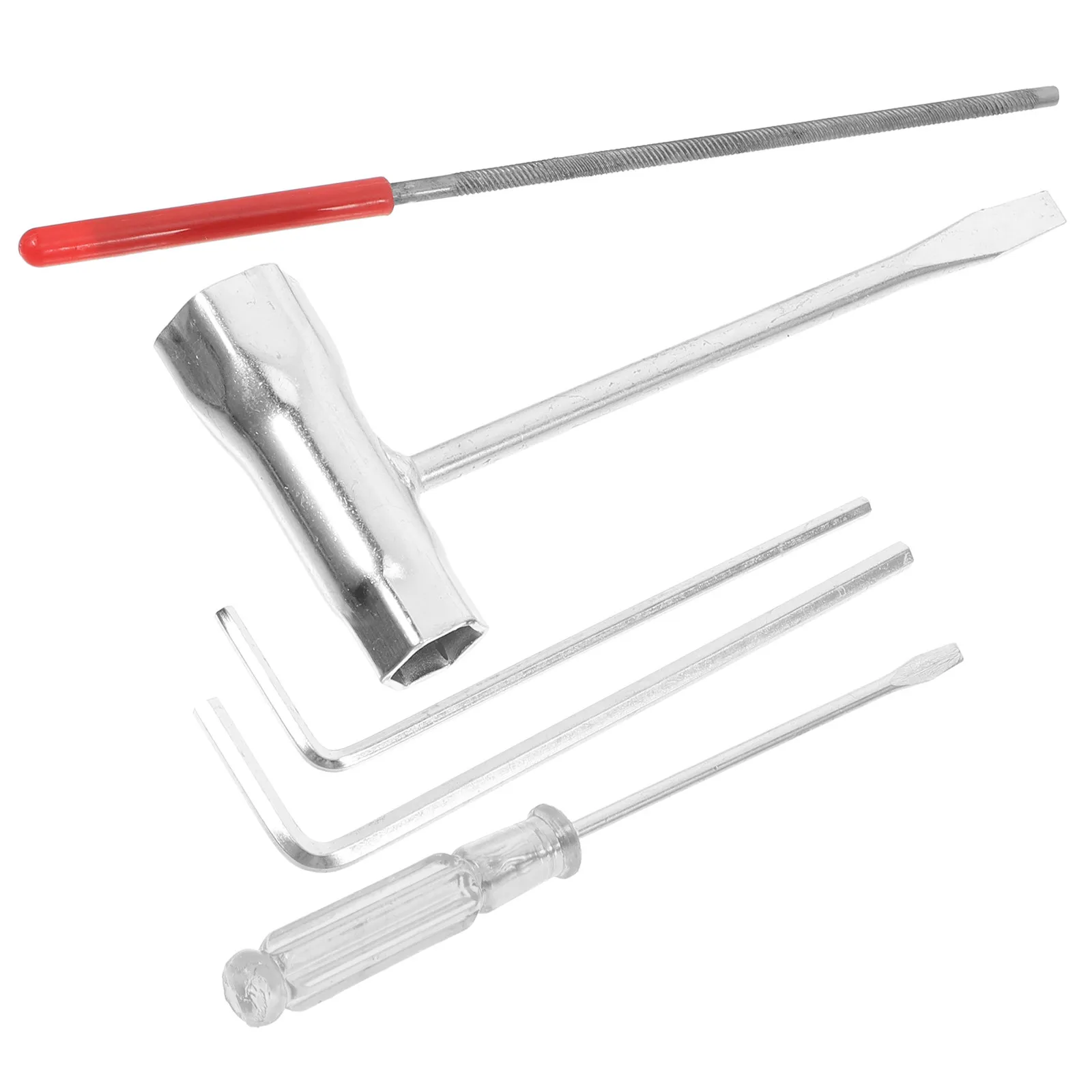 

14Pcs Chainsaw Carburetor Adjustment Tool Kit High Hardness Wrench Screwdriver File Tsocket for Pole Saw Trimmer Hedge Lawn