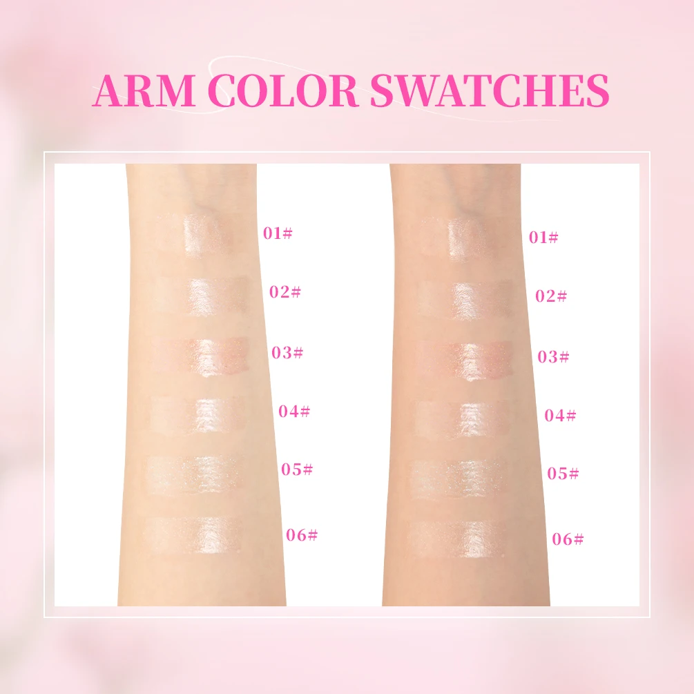 QIBEST リップクリーム リップオイル ベタつかないシマーリップグロス 保湿 長期的なクリアリップグロス ティント唇メイクアップ美容メイク