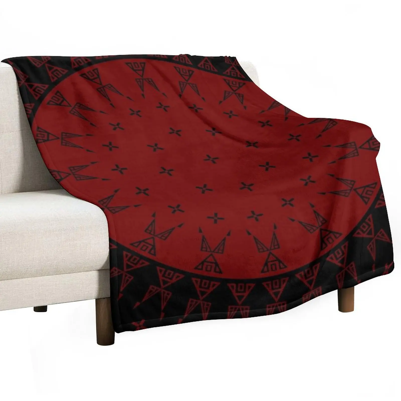 

Night Stars (Maroon) Throw Blanket Bed Blankets For Sofas Bed Fashionable Picnic Blankets
