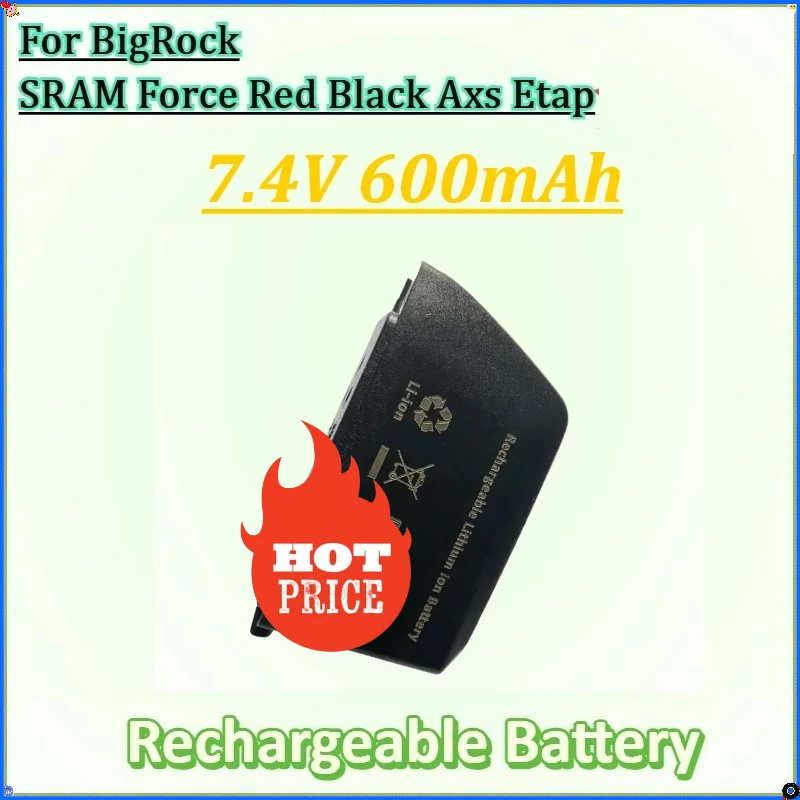 

For BigRock SRAM Force Red Black Axs Etap Replacement Wireless High Quality Battery New Battery Conversion 7.4V 600mAh