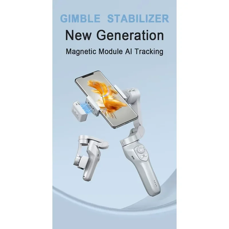 Wireless Bluetooth Selfie Stick with Fill Light and Remote Control Portable Stabilizer for Mobile Phone Live Streaming Vlog
