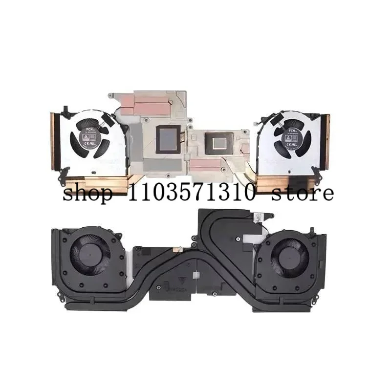 

yeM New laptop CPU cooling fan heatsink for Lenovo r7000p Y550 AMD 15a-e 5p5h40s20132 5h40s20133 free shipping JM