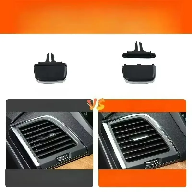 

Подходит для XC90 V90 S90, приборная панель автомобиля, пряжка регулировки вентиляционного отверстия центрального кондиционера