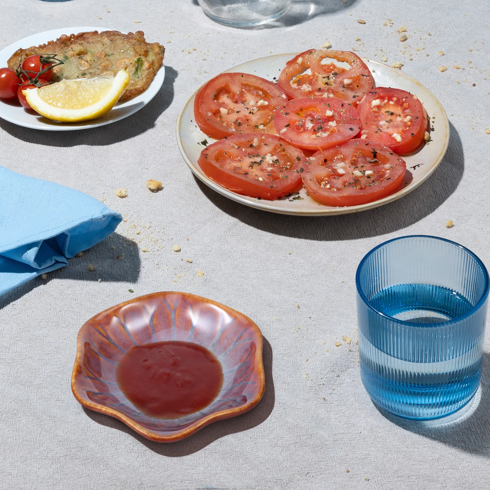 

6Pcs Japanese Ceramic Sauce Plates Minimalist Small Bowls for Serving Dips Appetizers Snack Dishes Heat Resistant Microwave Safe