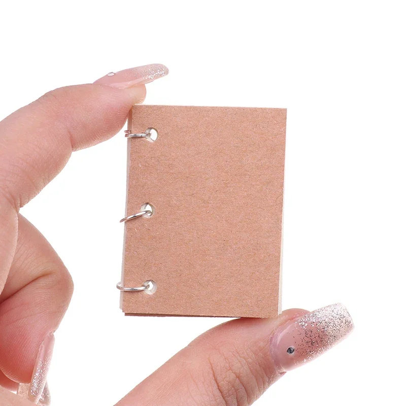 Casa de muñecas en miniatura, libro de ejercicios de simulación, modelo DIY, accesorios para cuaderno de papel, decoración de escena de sala de estudio, juguetes, 1 Uds.