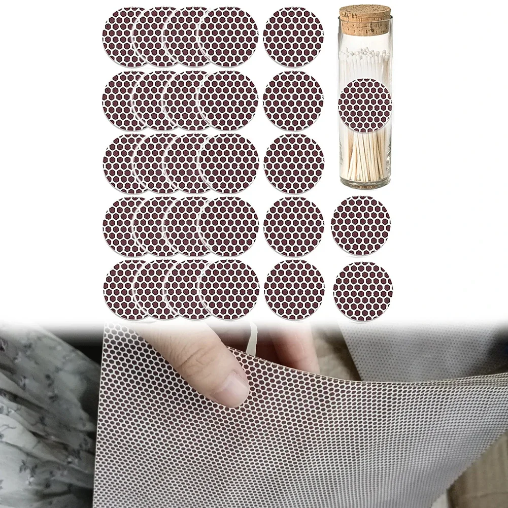 Foglietti Sfregio Per Fiammiferi Adesivi - Skin Flame Paper Phosphorus - Ricarica Per Scatola