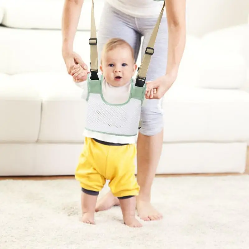 ปรับเด็กวัยหัดเดินการเรียนรู้ Walker ผู้ช่วยความปลอดภัยเครื่องมือมือถือเด็ก Walking Helper เข็มขัดสําหรับเด็กชายหญิงช่วย Baby Walk