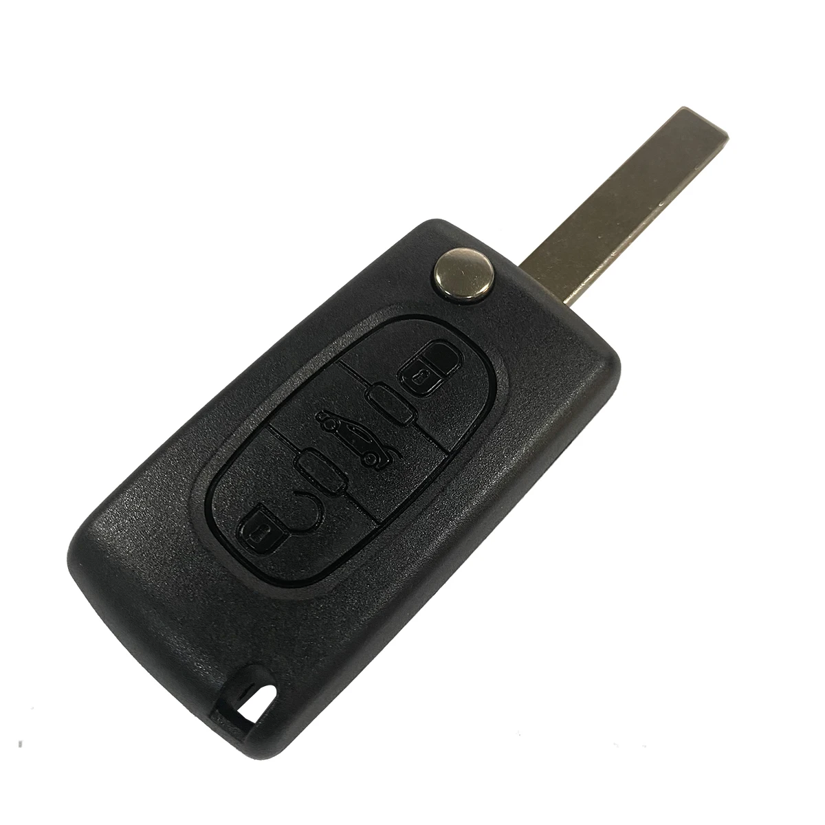 Okey Remote Car Key Shell Replacement Case For For Peugeot 107 207 307 308 407 For Citroen C2 C3 C4 HU83/VA2 Blade CE0523 CE0536