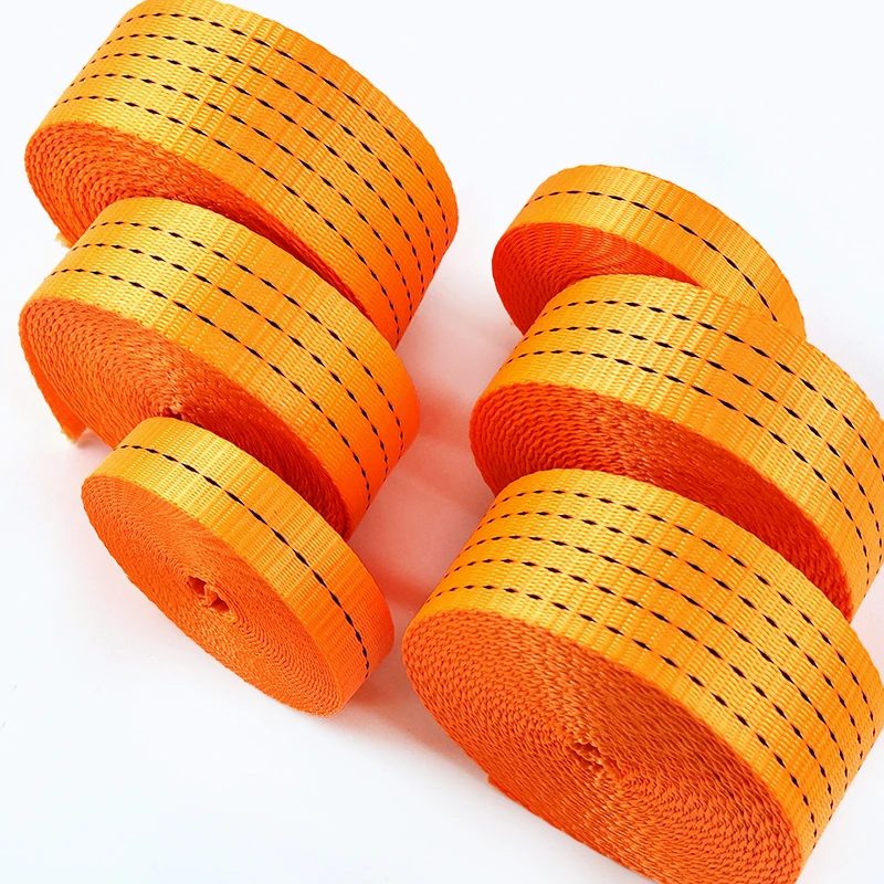 

25/38/50mm 1.2/1.6/1.8mm Thick Goods Bundling Strap 1/2/3/4/5M High Strength Car Cargo Nylon Webbing for Luggage Fixed Tapes