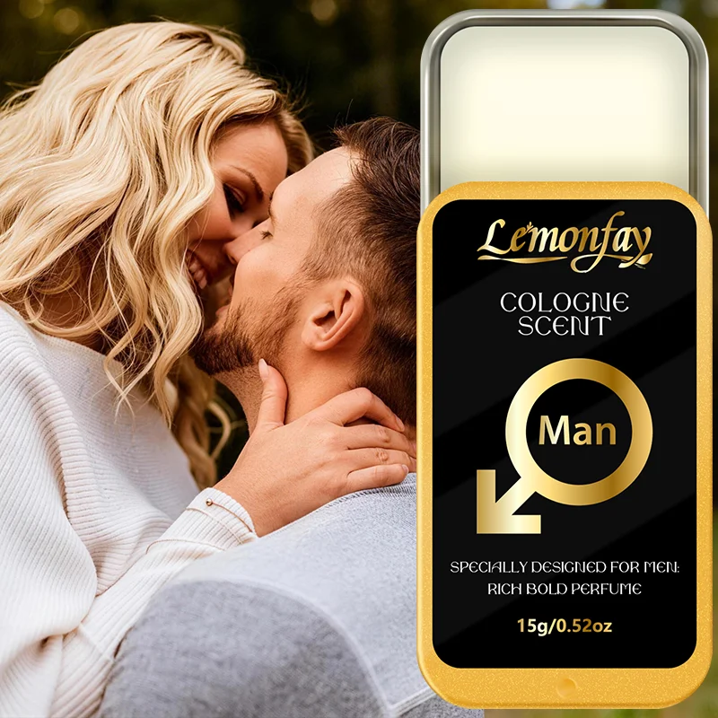 

Твердые духи Lemonfay Cologne для мужчин - 15 г, насыщенный, стойкий аромат, портативный карманный одеколон