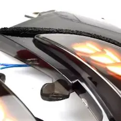 Side Wing Rearview Mirror Indicator Sequential LED Dynamic Turn Signal Light For Nissan Patrol Armada Quest Infiniti QX56 QX80