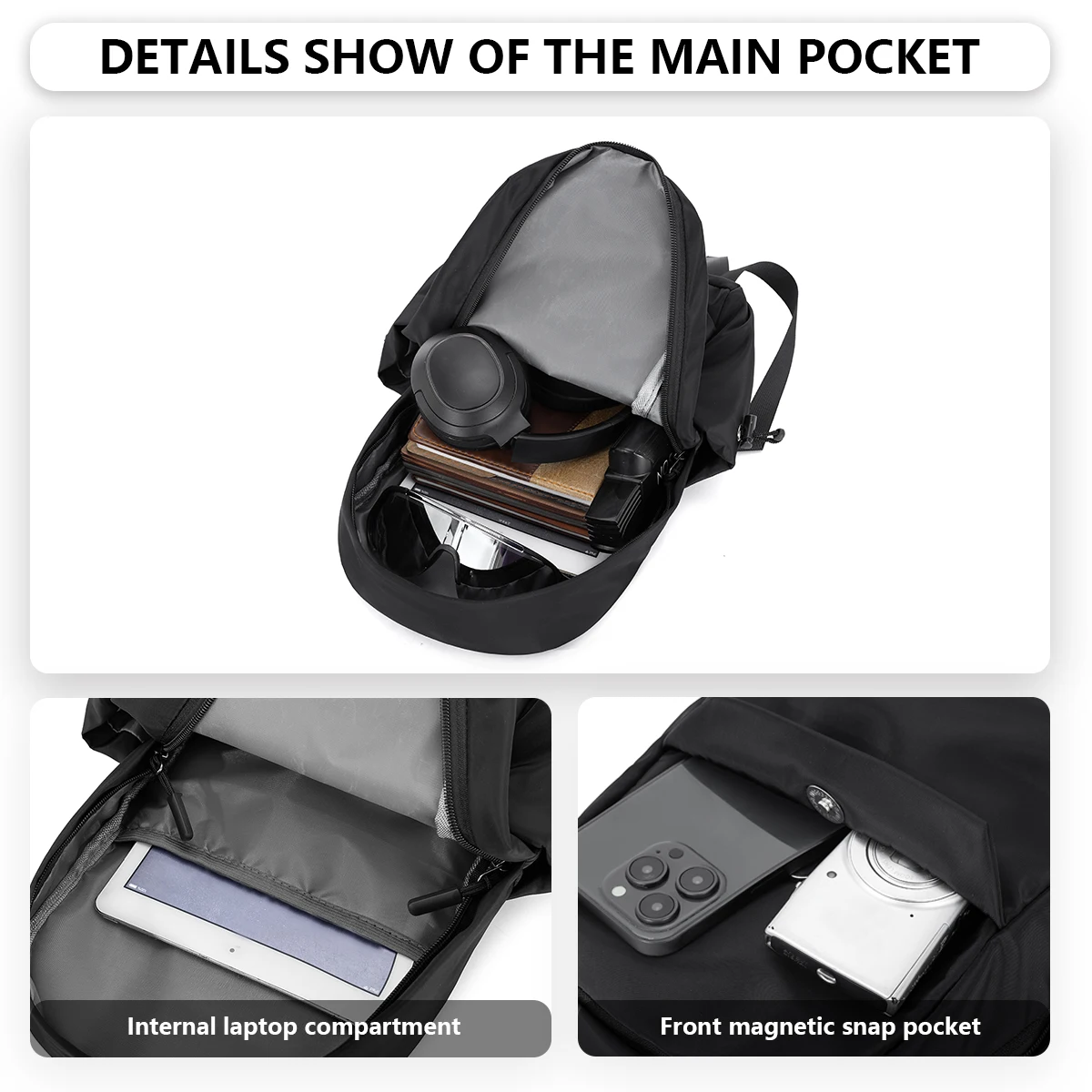 High-end customized logo lightweight mini backpack all-match outdoor small backpack small school bag student personality diy
