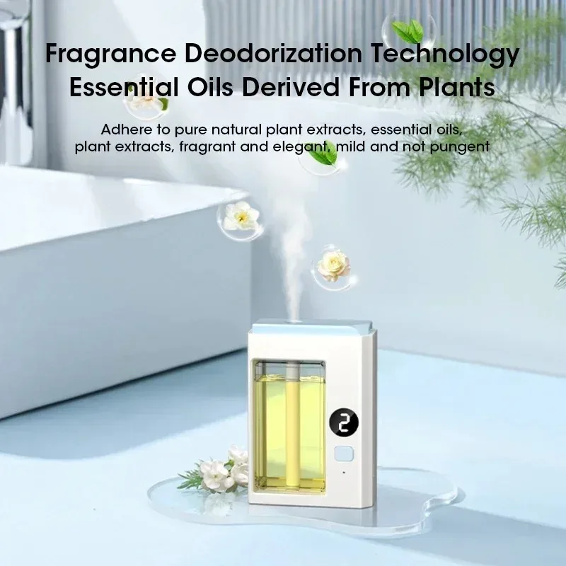 

Smart Mini USB Aromatherapy Diffuser - Automatic Essential Oil Air Freshener for For Car Home Office