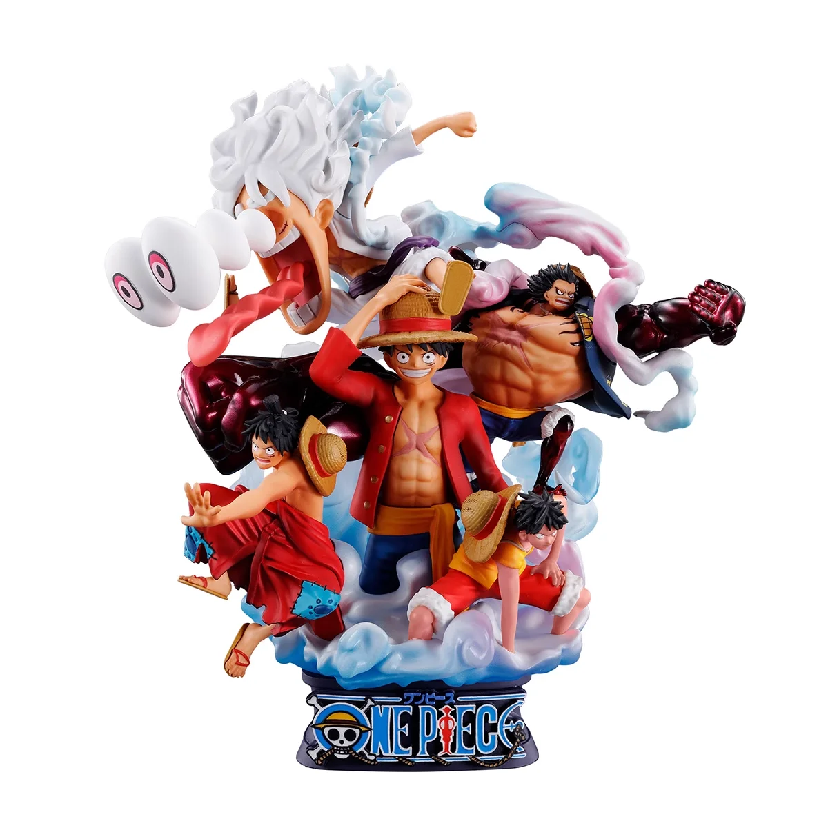 Original MegaHouse CHARA FORTUNE One Piece Luffy Gear Fifth Sun God Nika Anime Figure Toys MH DRACAP Action PVC Model Gift