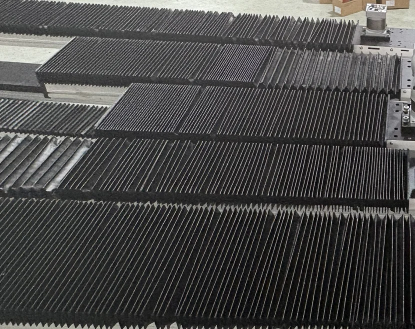 Accesorios para módulos lineales La cubierta de fuelle se puede personalizar