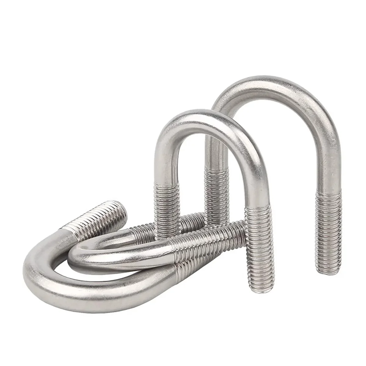 

M6 M8 M10 M12 A2-70 304 Stainless Steel U-shaped Buckle Bolt U-shaped Screw Pipe Tube Clamp Fixing Bolts